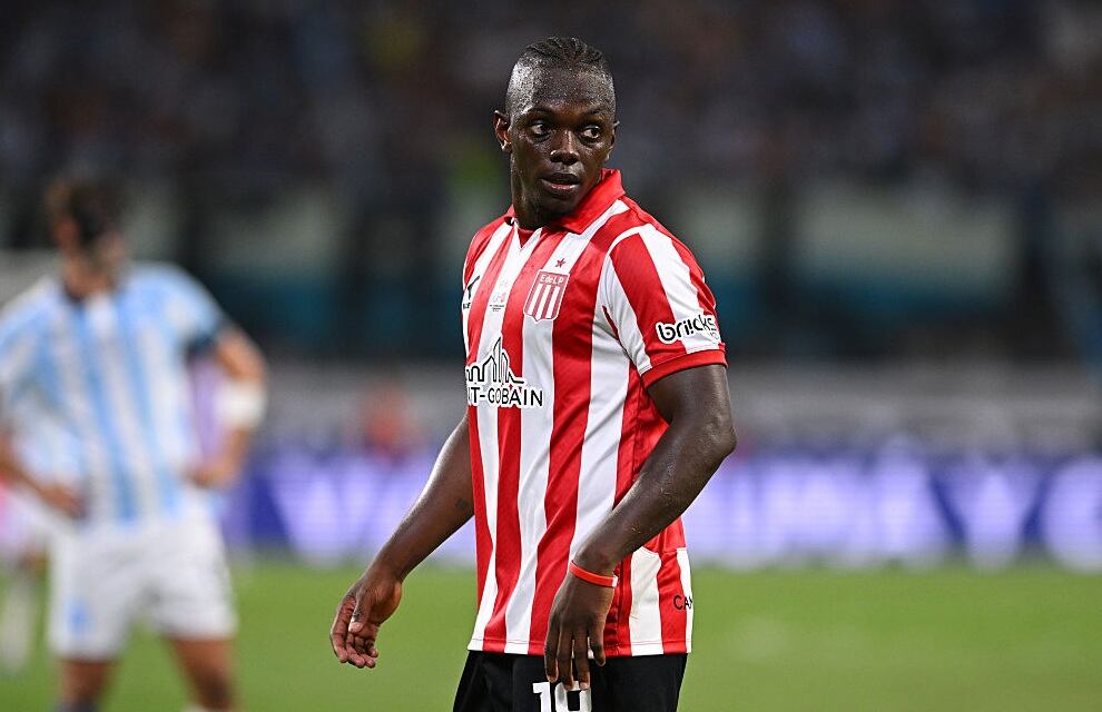 Edwuin Cetré, jugador colombiano de Estuadiantes de La Plata / Getty Images