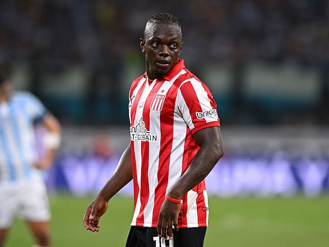 Edwuin Cetré, jugador colombiano de Estuadiantes de La Plata / Getty Images