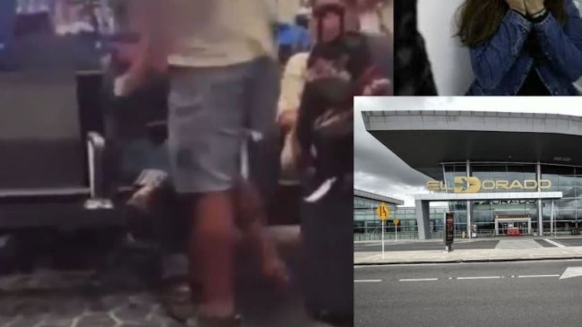 Video: Identificado responsable de golpear a una mujer en Aeropuerto El Dorado por no cederle puesto
