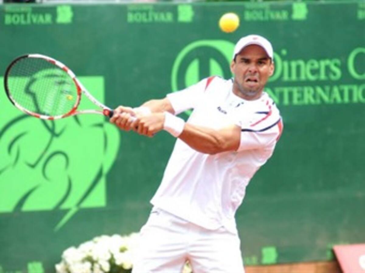 Alejandro Falla quedó afuera del abierto de Estocolmo