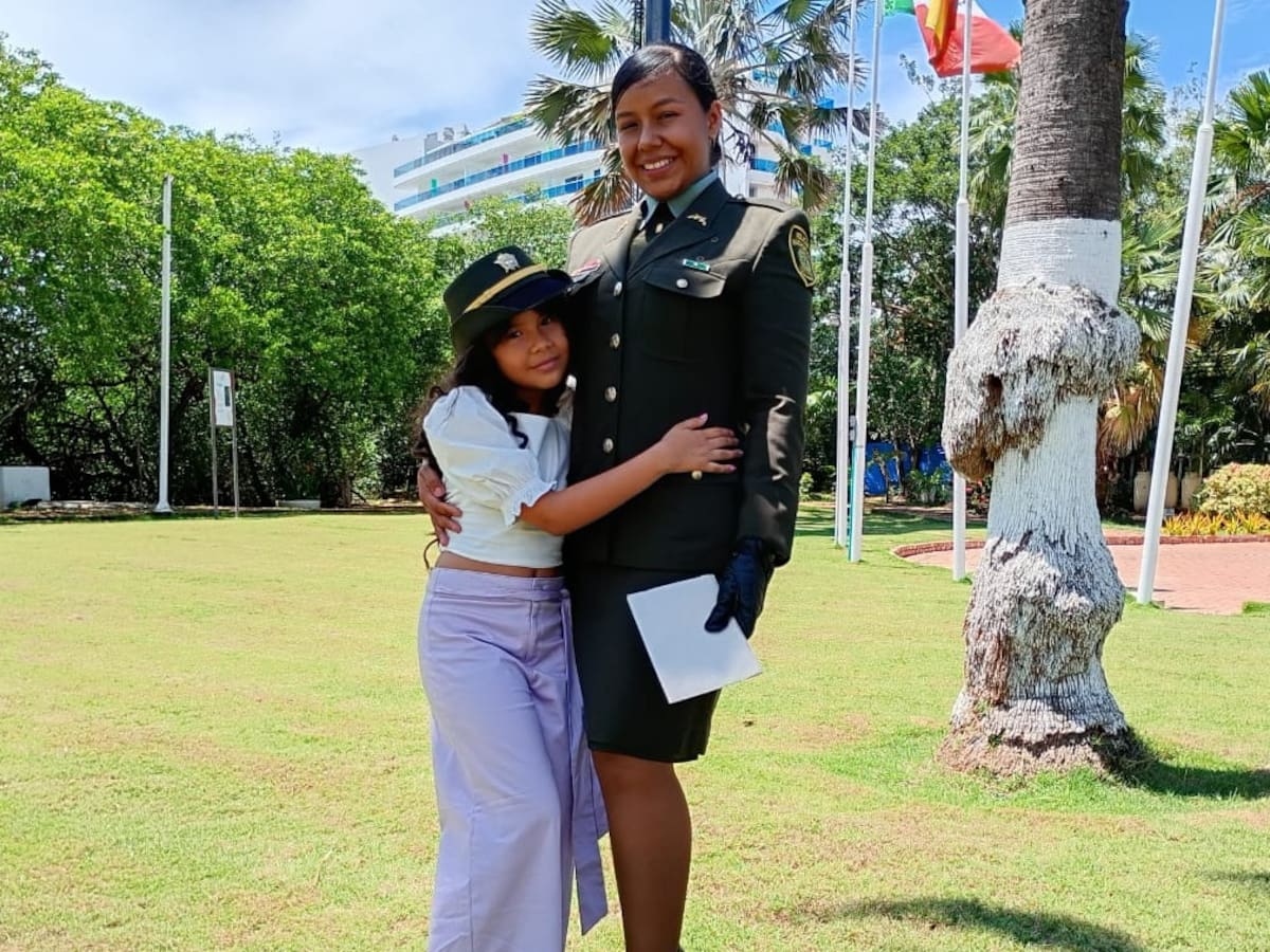 Más de una década de Servicio y Coraje: la historia de una madre Policía motorizada en Cartagena