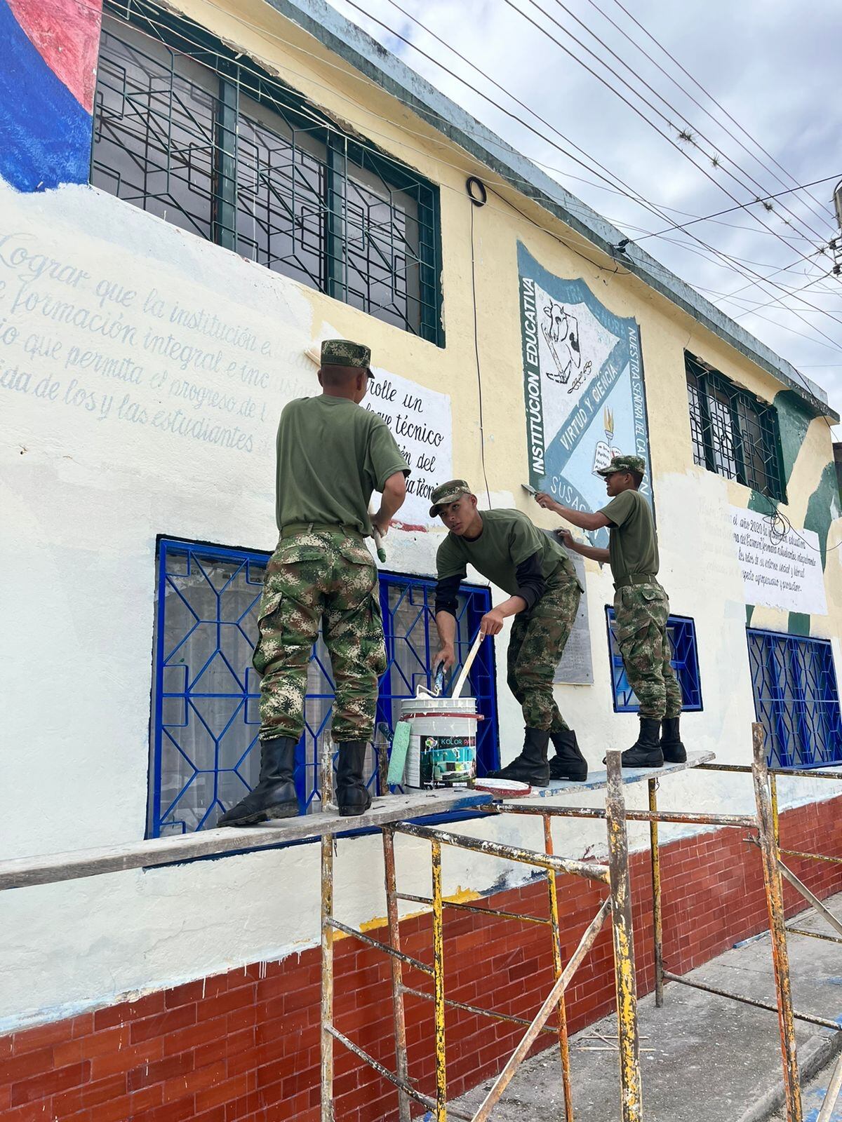 Institución Educativa Nuestra Señora del Carmen de Susacón / Foto: Cortesía