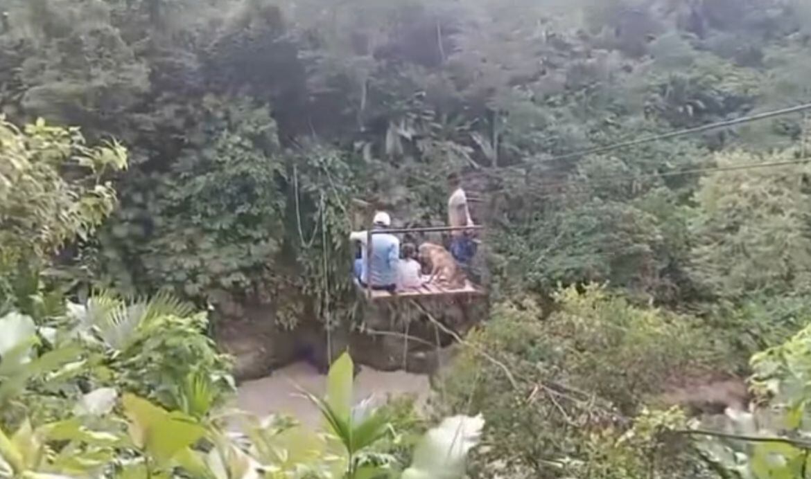 Garrucha en Dabeiba, Antioquia. Foto: Cortesía.