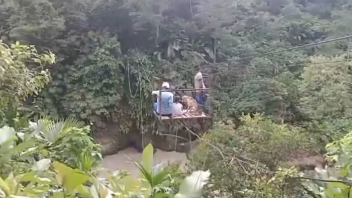 Una joven está desaparecida tras caer desde una garrucha al río Sucio en Dabeiba, Antioquia