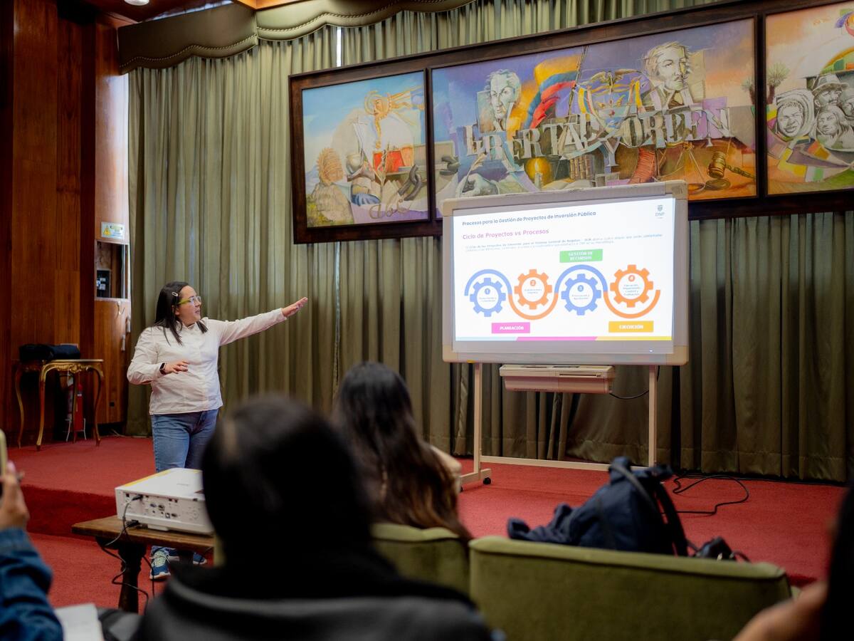 DNP entregó balance sobre plataforma Integrada en Tunja