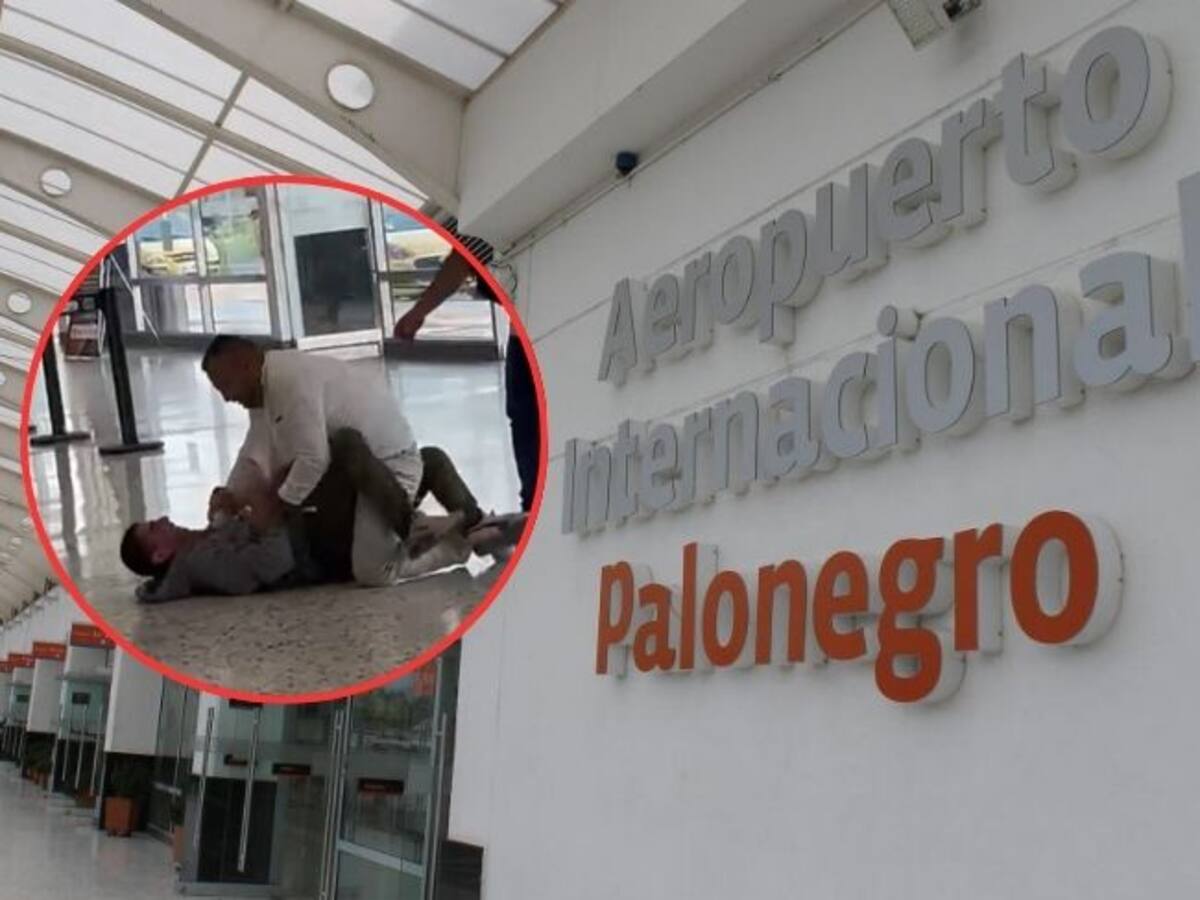 VIDEO | Esta es la razón de la riña entre taxistas en el aeropuerto de Bucaramanga. No es la primera