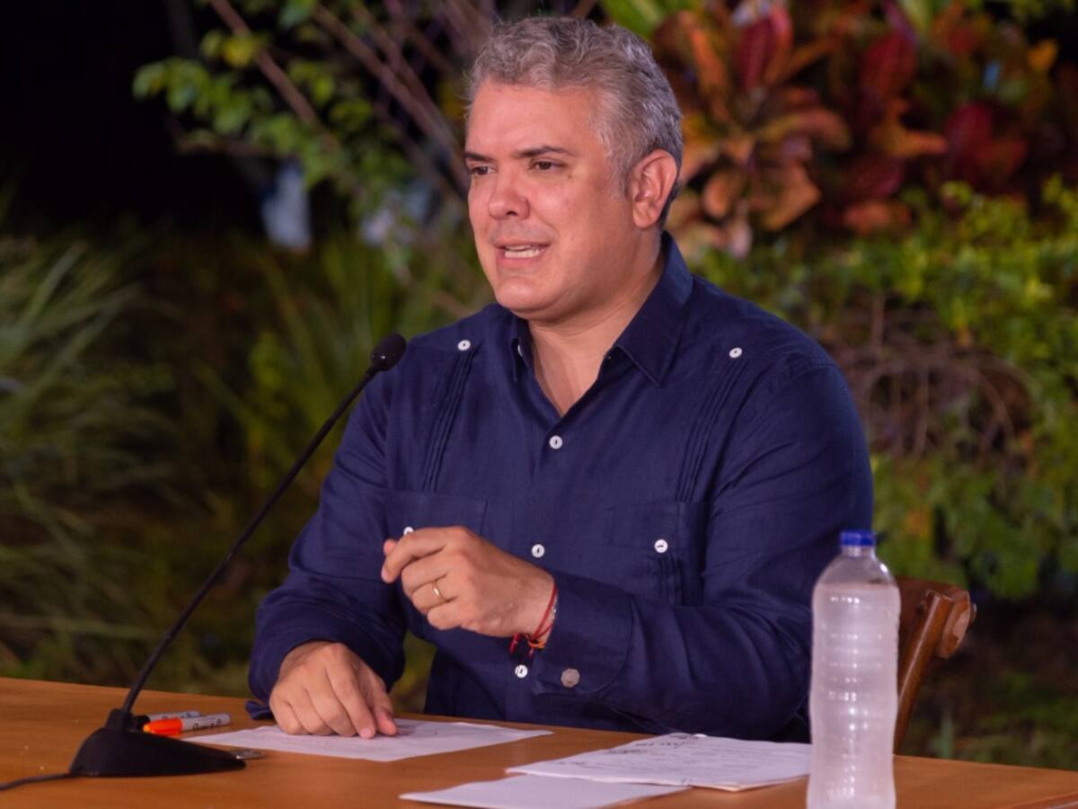 Así respondió presidente Duque a quiénes lo tildaron de "paramilitar"