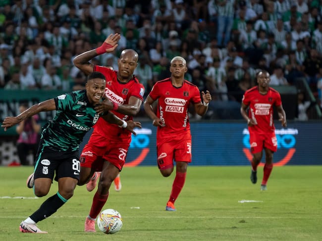 Duelo de Liga entre Atlético Nacional y América de Cali / Colprensa