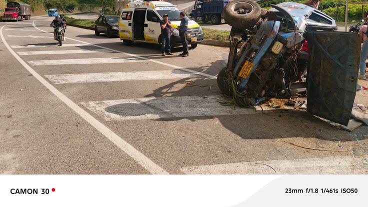 Francisco Navarro, coordinador de turno de la ambulancia IPS Asistencia Médica Global