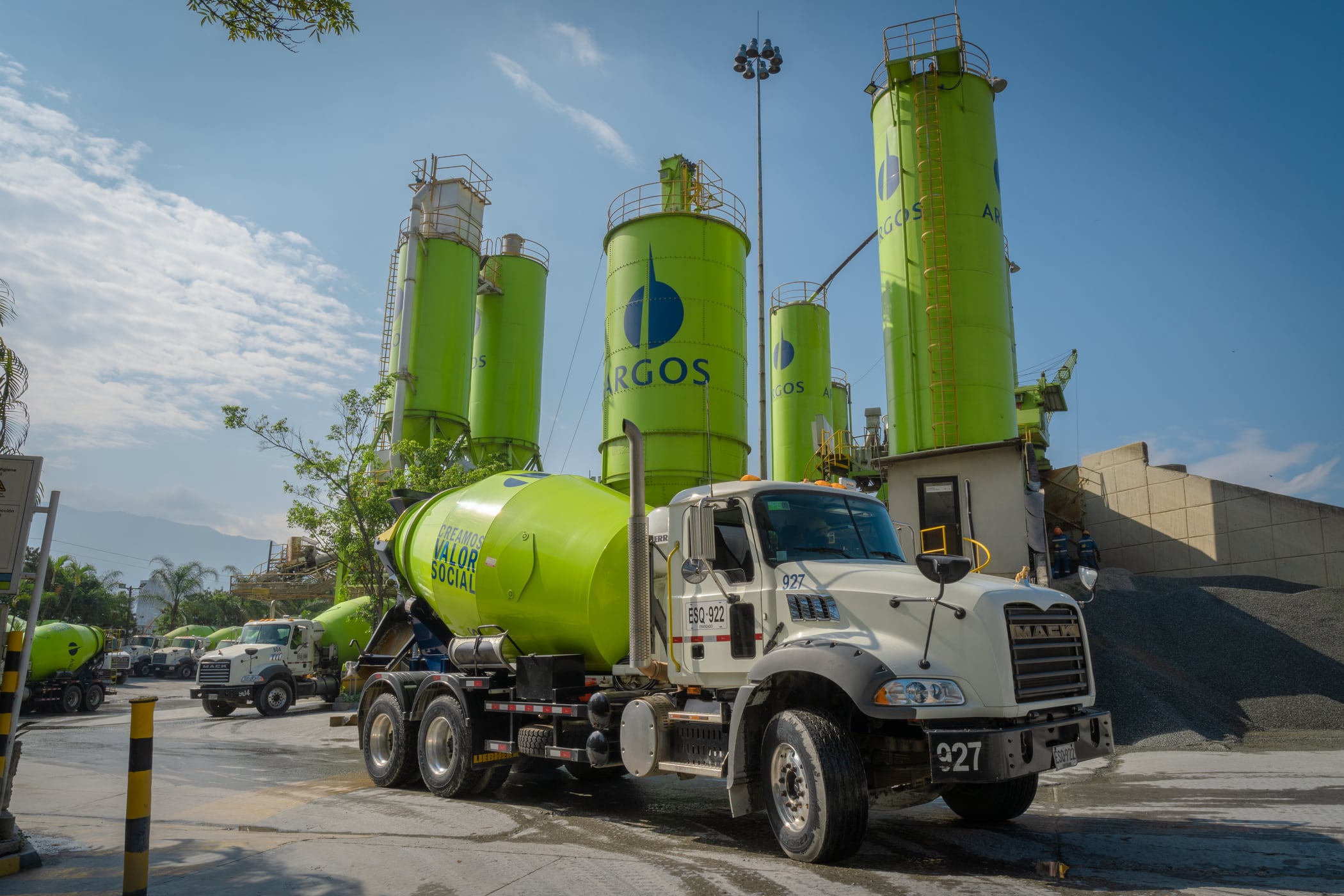 Planta de Medellín de Cementos Argos. Cortesía: Argos