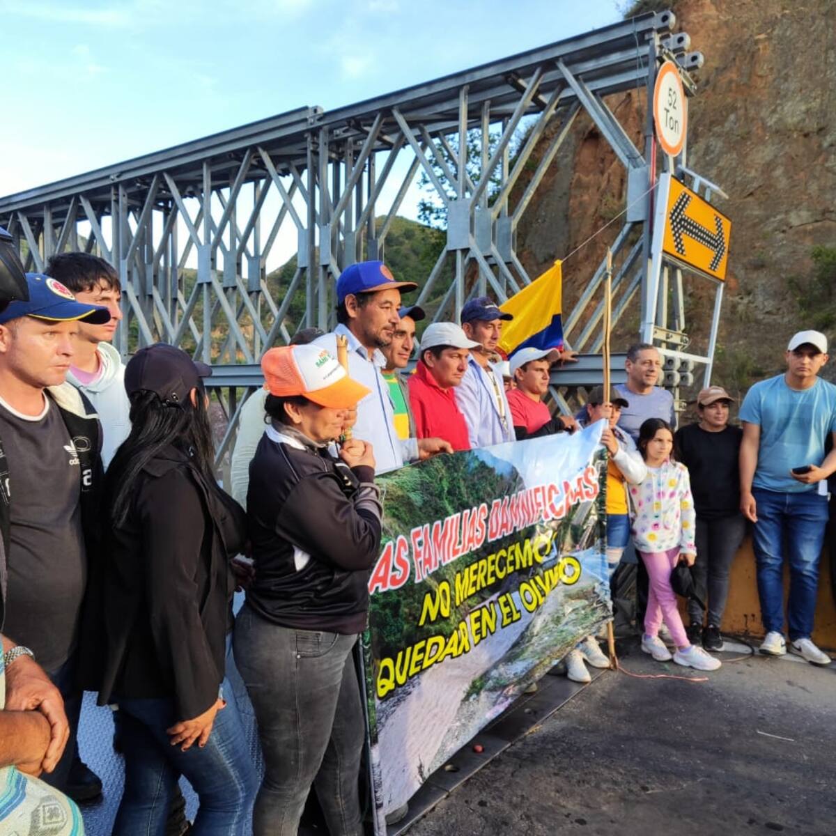 Comunidad de El Tarrita exige diálogo con el gobierno nacional