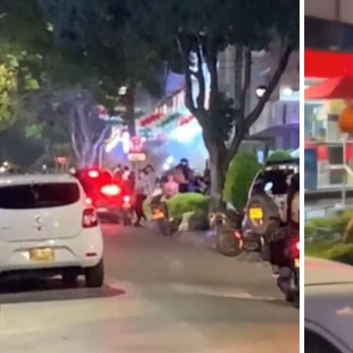 En Bucaramanga graban violenta riña en ‘Cuadra Play’