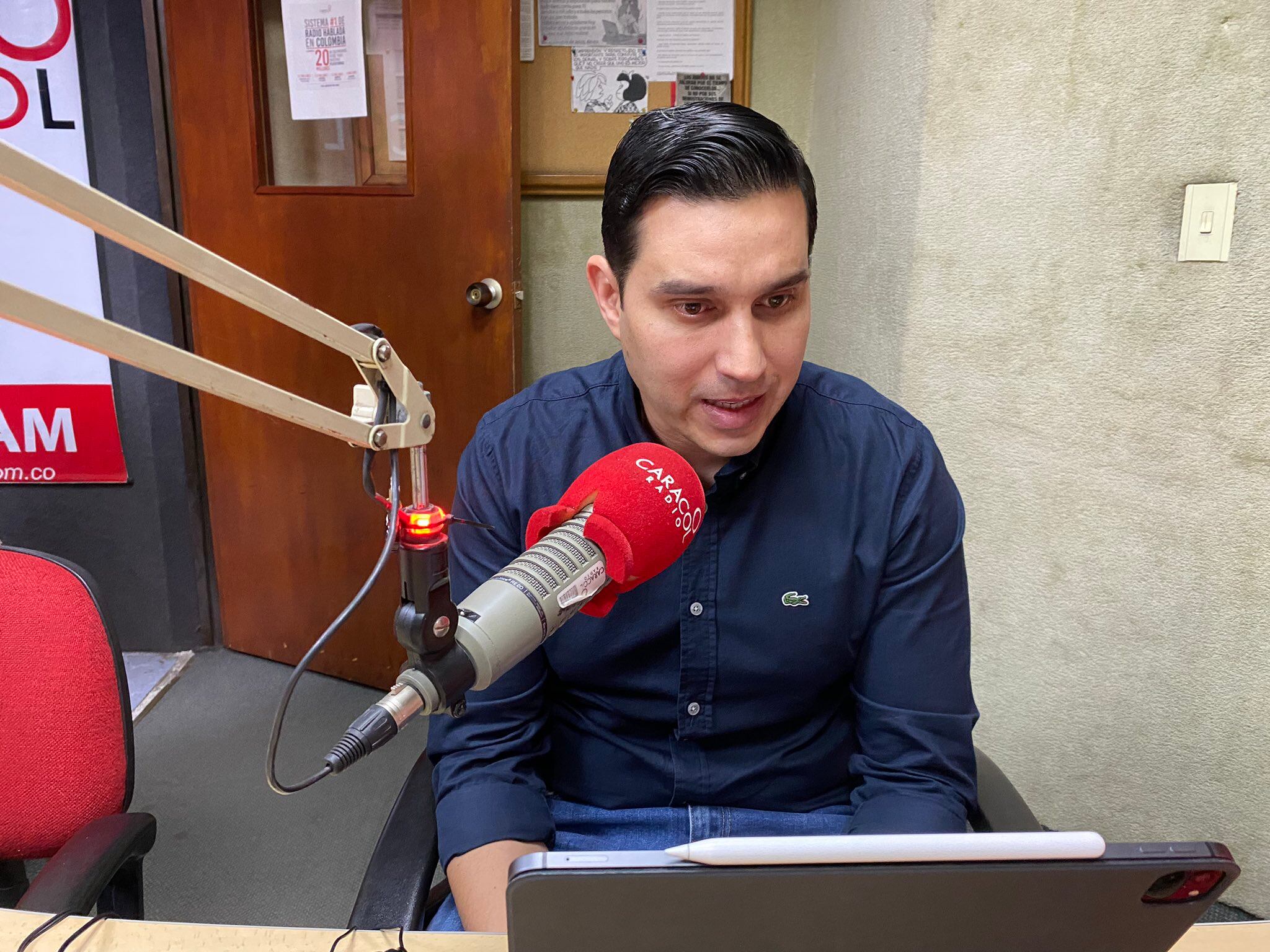 Miguel Castellanos, secretario de gobierno Cúcuta / Foto: Caracol Radio