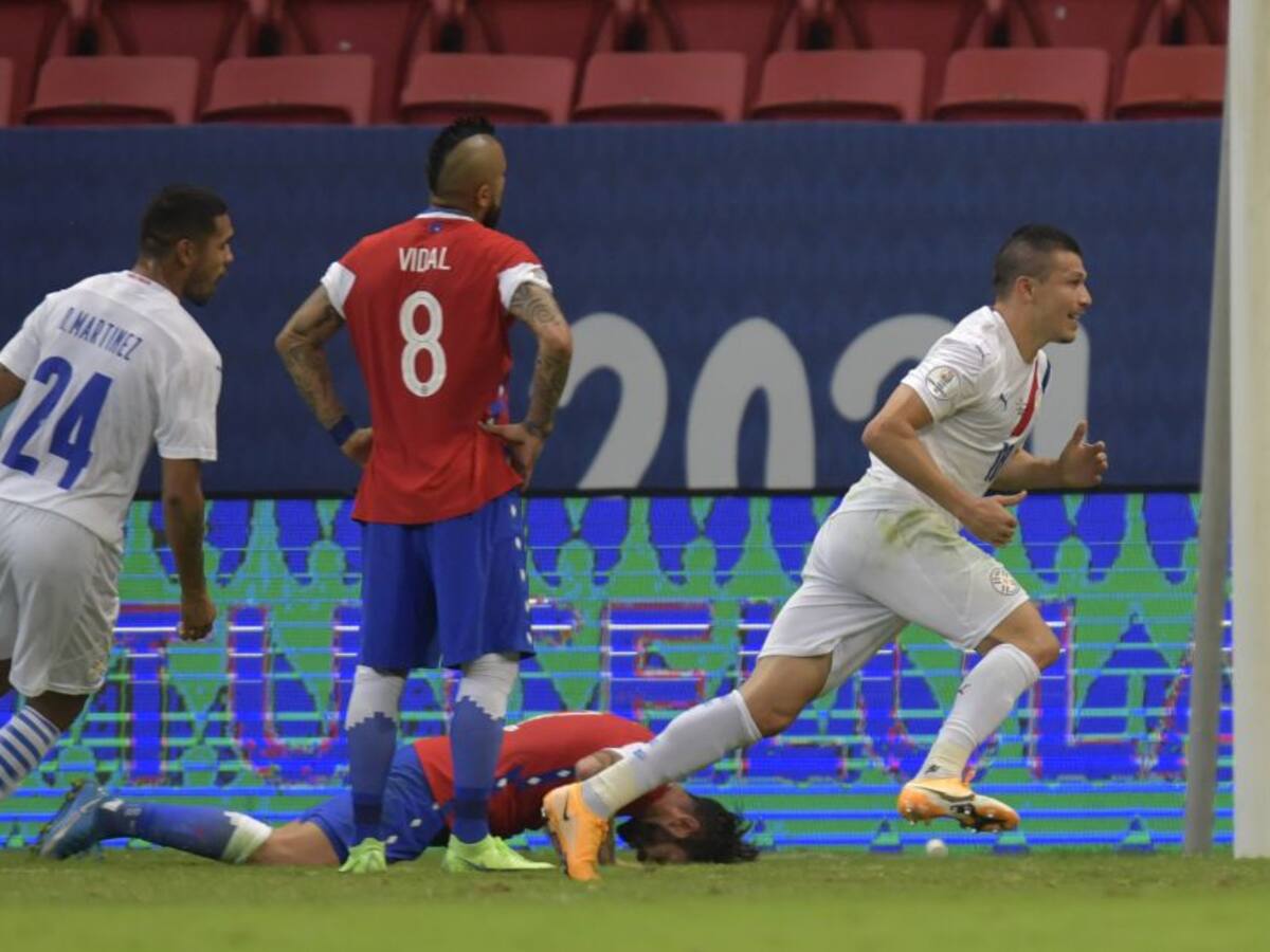 Paraguay hizo ver mal a Chile y ganó por 2-0 en la Copa América
