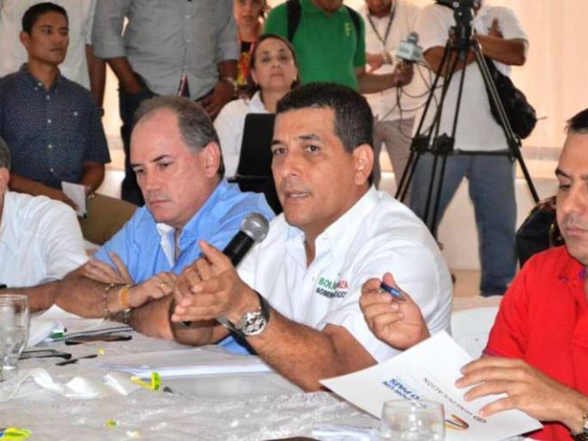 “A los que les roben la plata a niños, que le caiga todo el peso de la ley": Gobernador de Bolívar