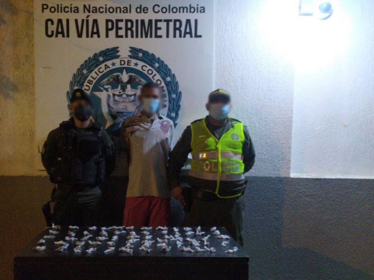 En Cartagena 51 capturados y 2.166 dosis de droga incautadas en 48 horas