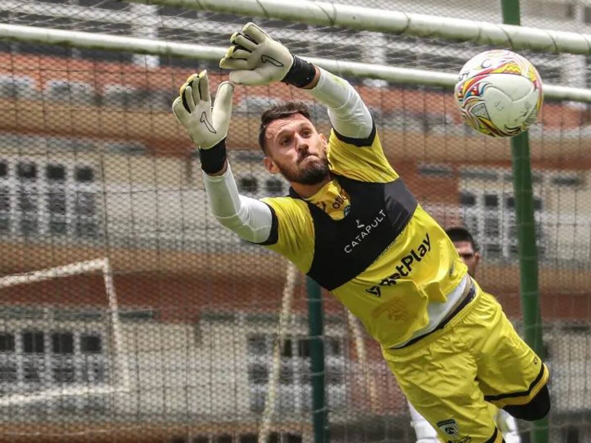 Washington Ortega, arquero de La Equidad: “Sueño con jugar en un grande de Colombia”