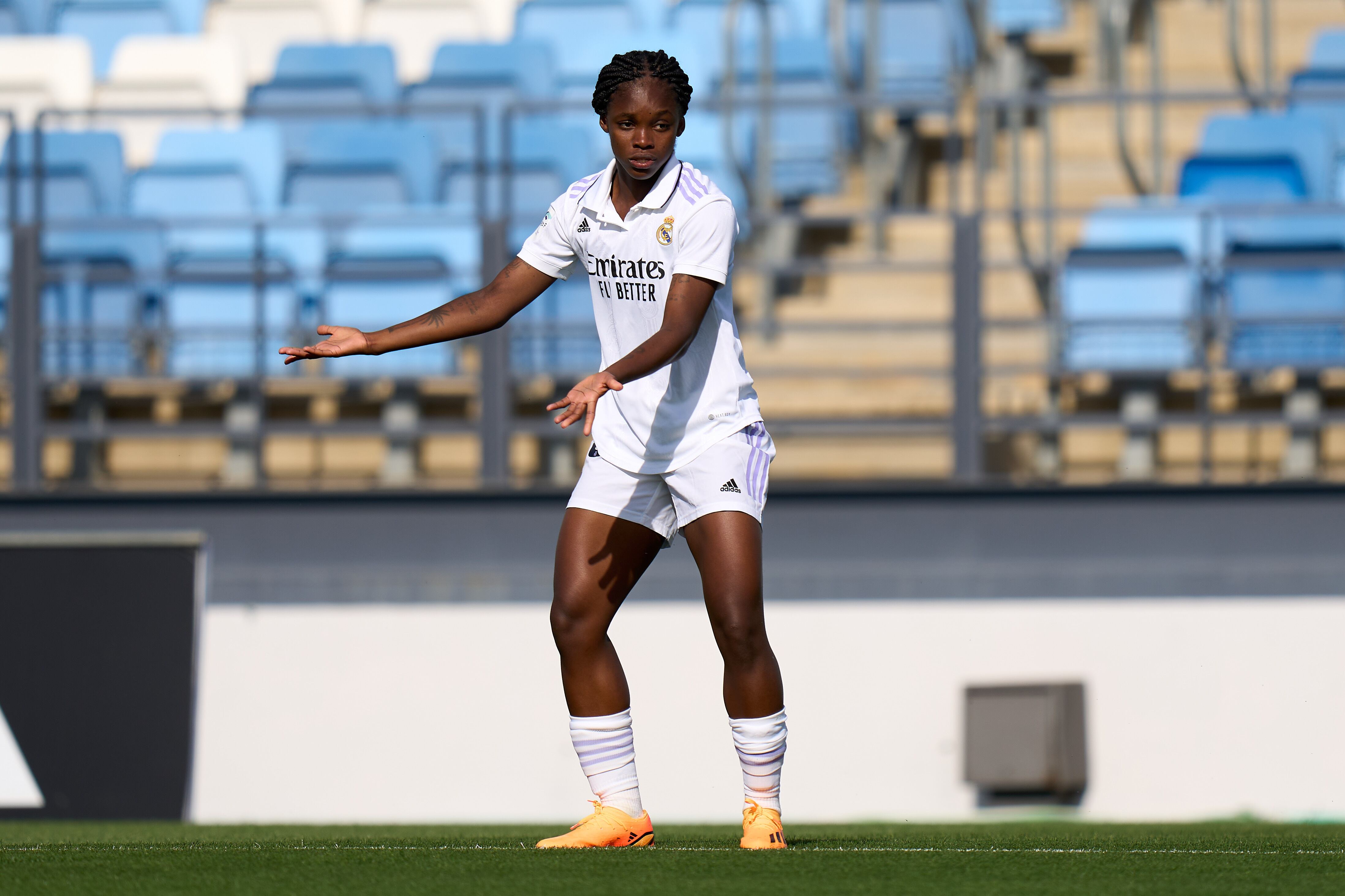 Linda Caicedo del Real Madrid. (Photo by Angel Martinez/Getty Images)