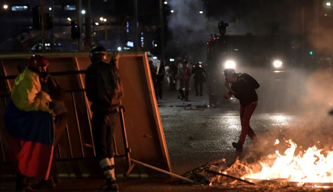 Protestas en Bogotá