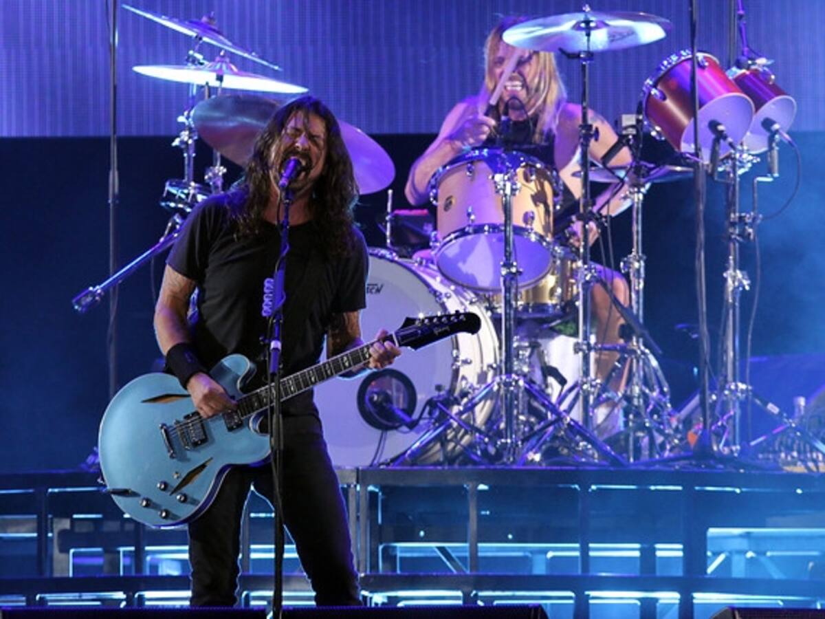 Foo Fighters puso a vibrar El Campín