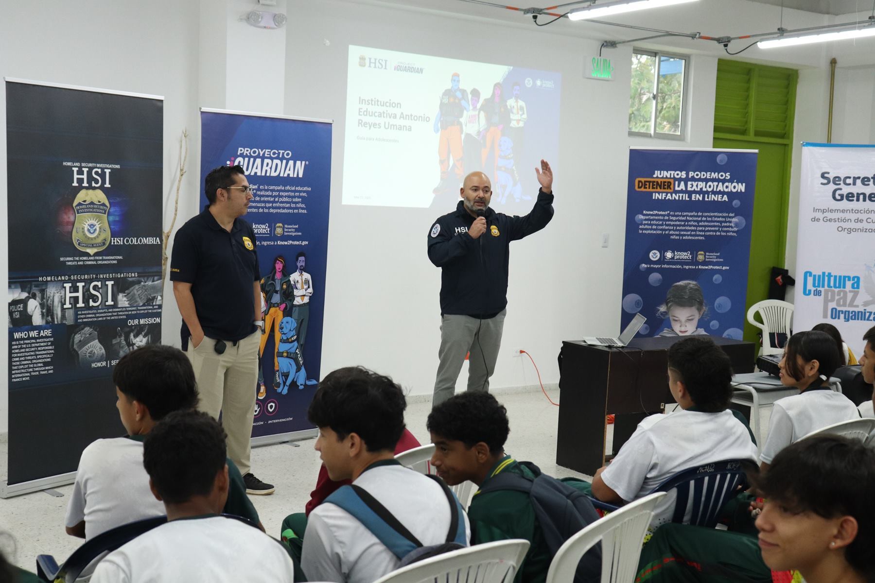 Capacitaciones en los colegios de Ibagué