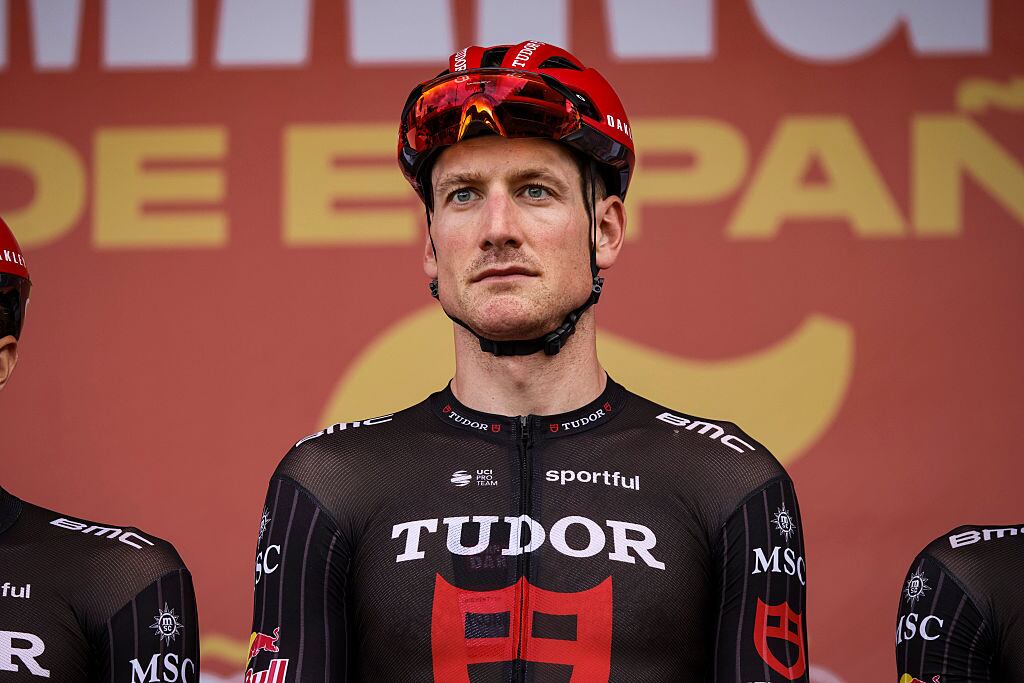 Stefan Kung gana la contrarreloj en la etapa 18 de la Vuelta a España 2026: resumen de la carrera. (Photo by Xavier Bonilla/NurPhoto via Getty Images)