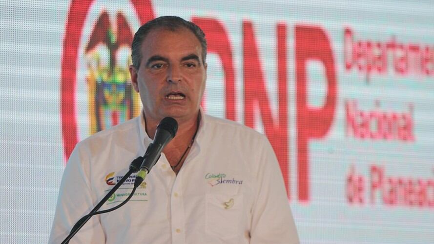 Aurelio Iragorri, ministro de Agricultura. Foto: Colprensa