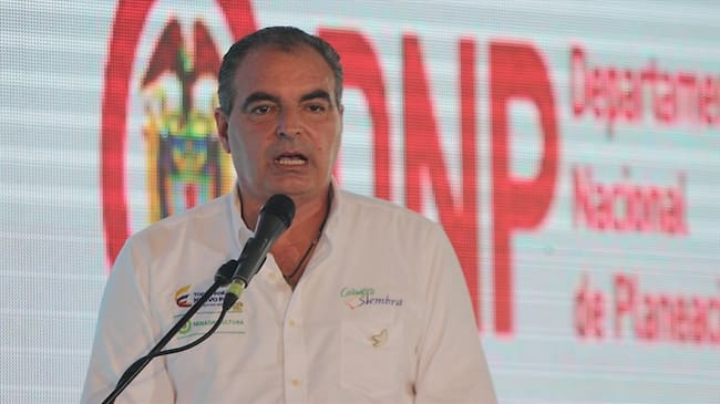 Aurelio Iragorri, ministro de Agricultura. Foto: Colprensa