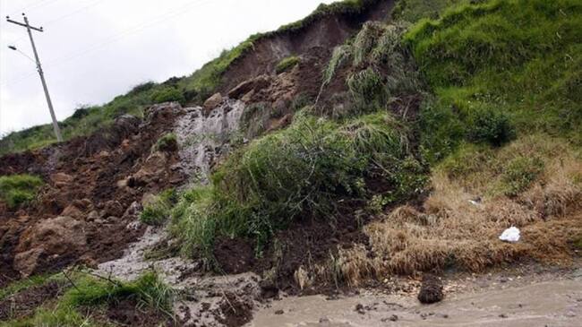 Afectación por lluvias