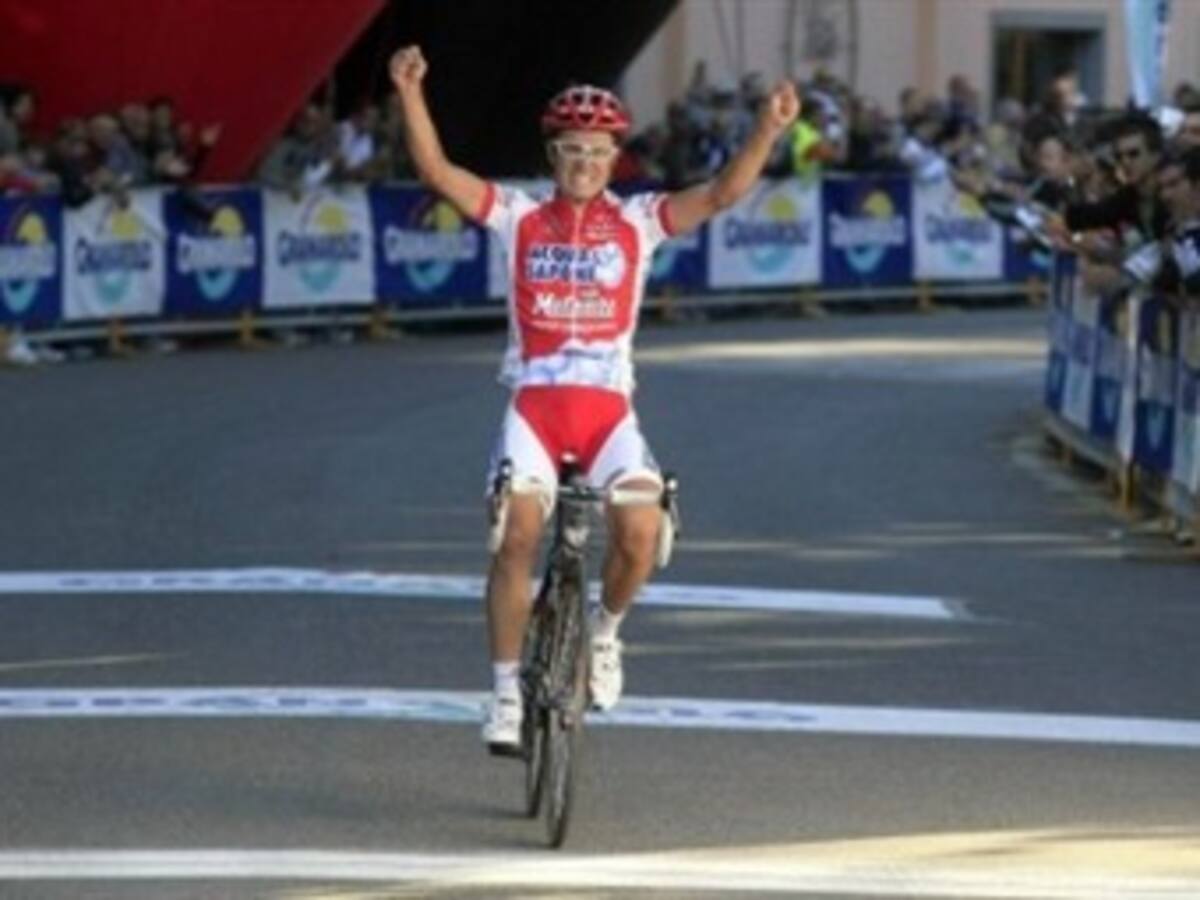 Carlos Betancurt terminó segundo en la cuarta etapa de los Cuatro días de Dunkerque