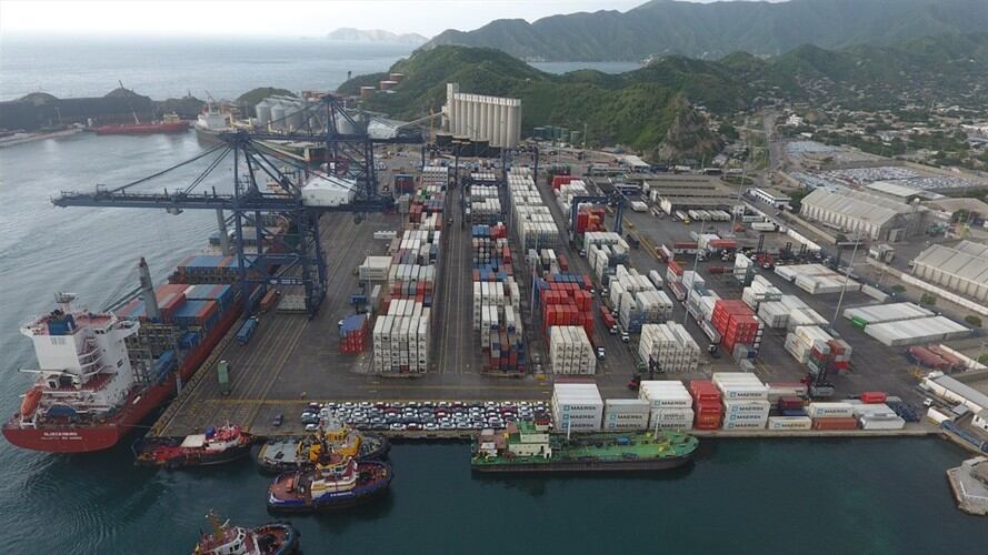 Por Santa Marta se exporta el 45% del mercado nacional de aguacates . Foto: Puerto de Santa Marta