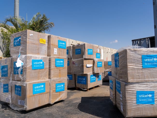 El pasado 25 de agosto llegaron más de un millón de vacunas contra el polio a Gaza. ( Foto: EFE )