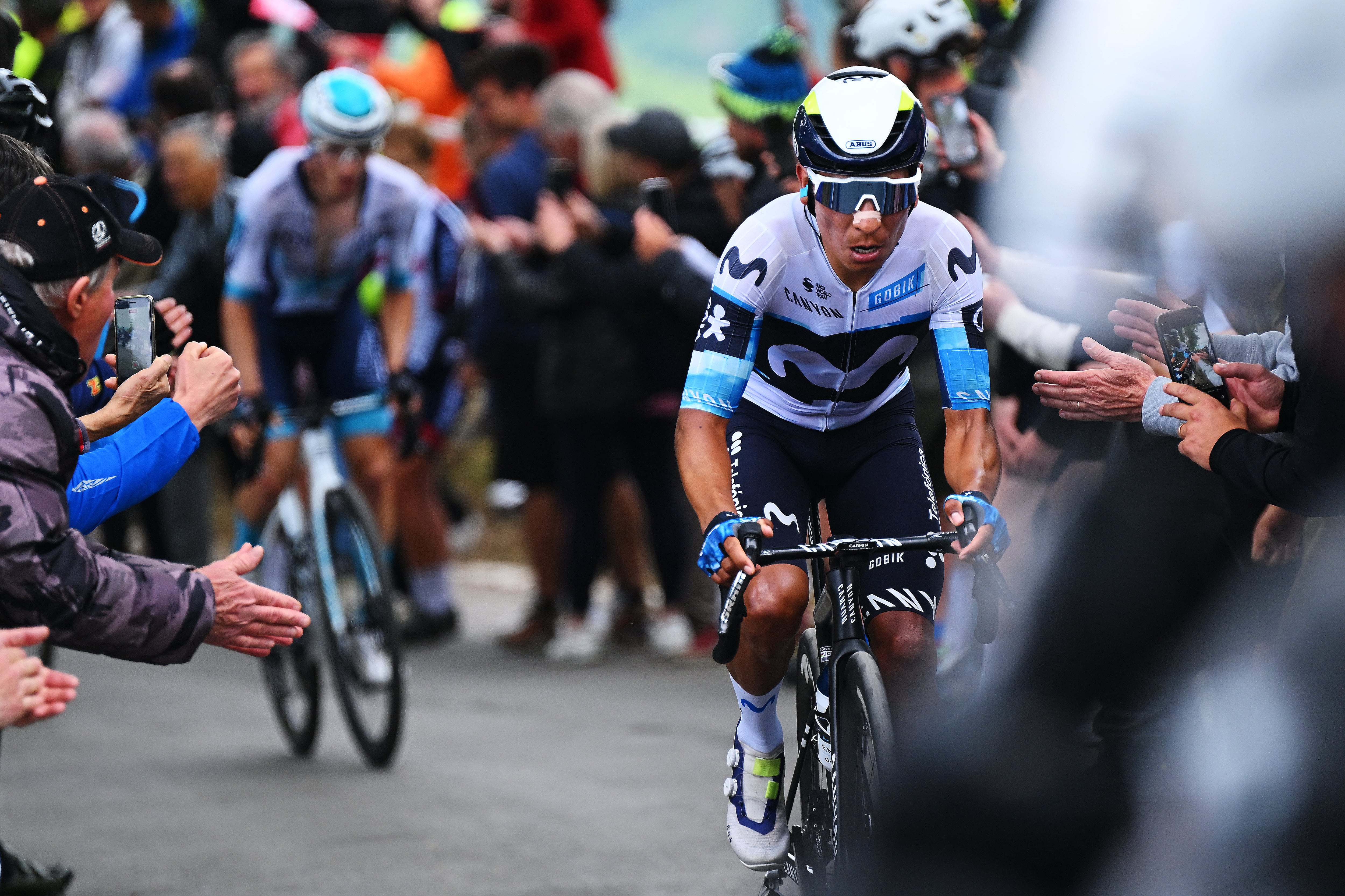 Nairo Quintana durante su participación en el pasado Giro de Italia. (Photo by Tim de Waele/Getty Images)