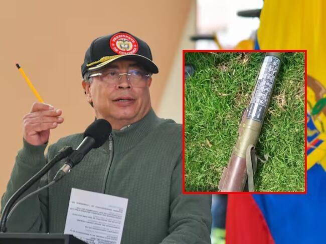 Fotografía cedida por la presidencia de Colombia que muestra al mandatario Gustavo Petro, / Presidencia de Colombia (EFE)