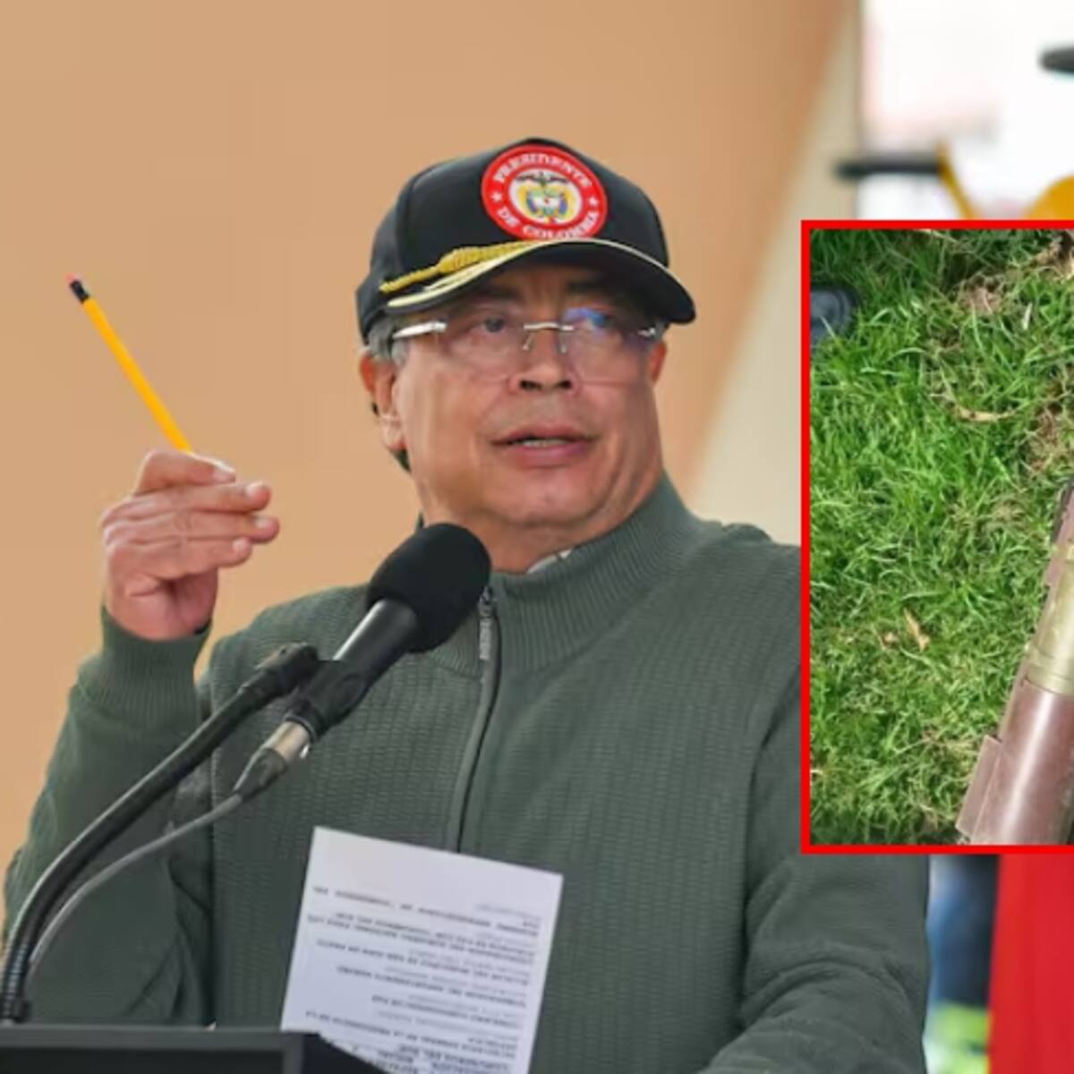 Petro sugiere que armamento hallado en Bogotá sí sería para atentar contra él: “la orden está dada”