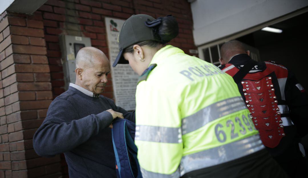 Operativo en Bogotá para las elecciones 