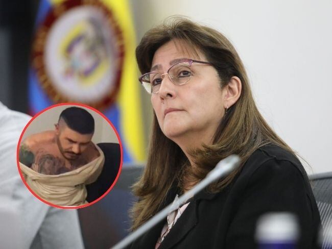 Ministra de Justicia se pronuncia sobre recaptura de alias Pichi.