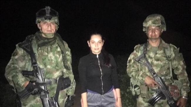 Liberación de la abogada Melissa Trillos. Foto: Secretaría de Gobierno Departamental