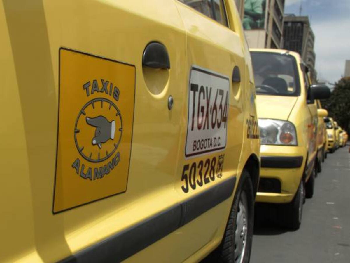 Distrito anuncia modificación al pico y placa para taxis en Bogotá