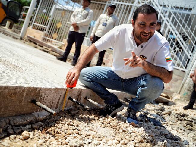 Gobernador Yamil Arana revisó obras en La Candelaria, Olaya y María Cano