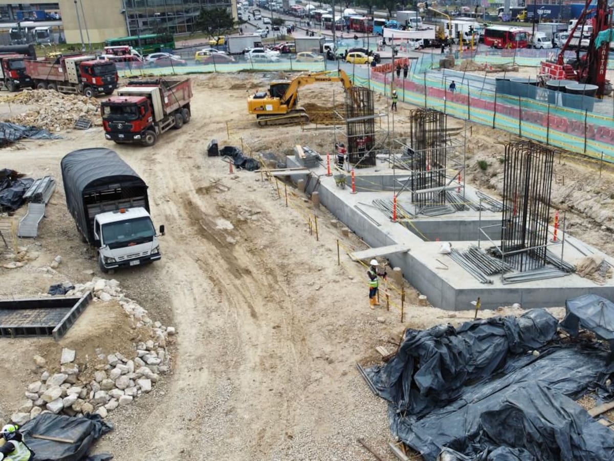 Obra que busca descongestionar ingreso y salida por el sur de Bogotá va en 12% de avance