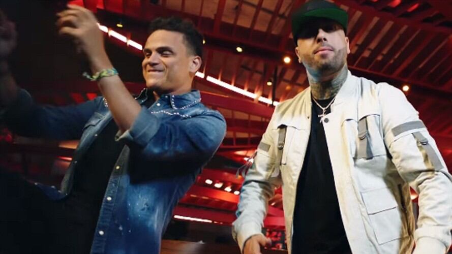 Silvestre Dangond y Nicky Jam . Foto: YouTube SilvestreDangondVEVO