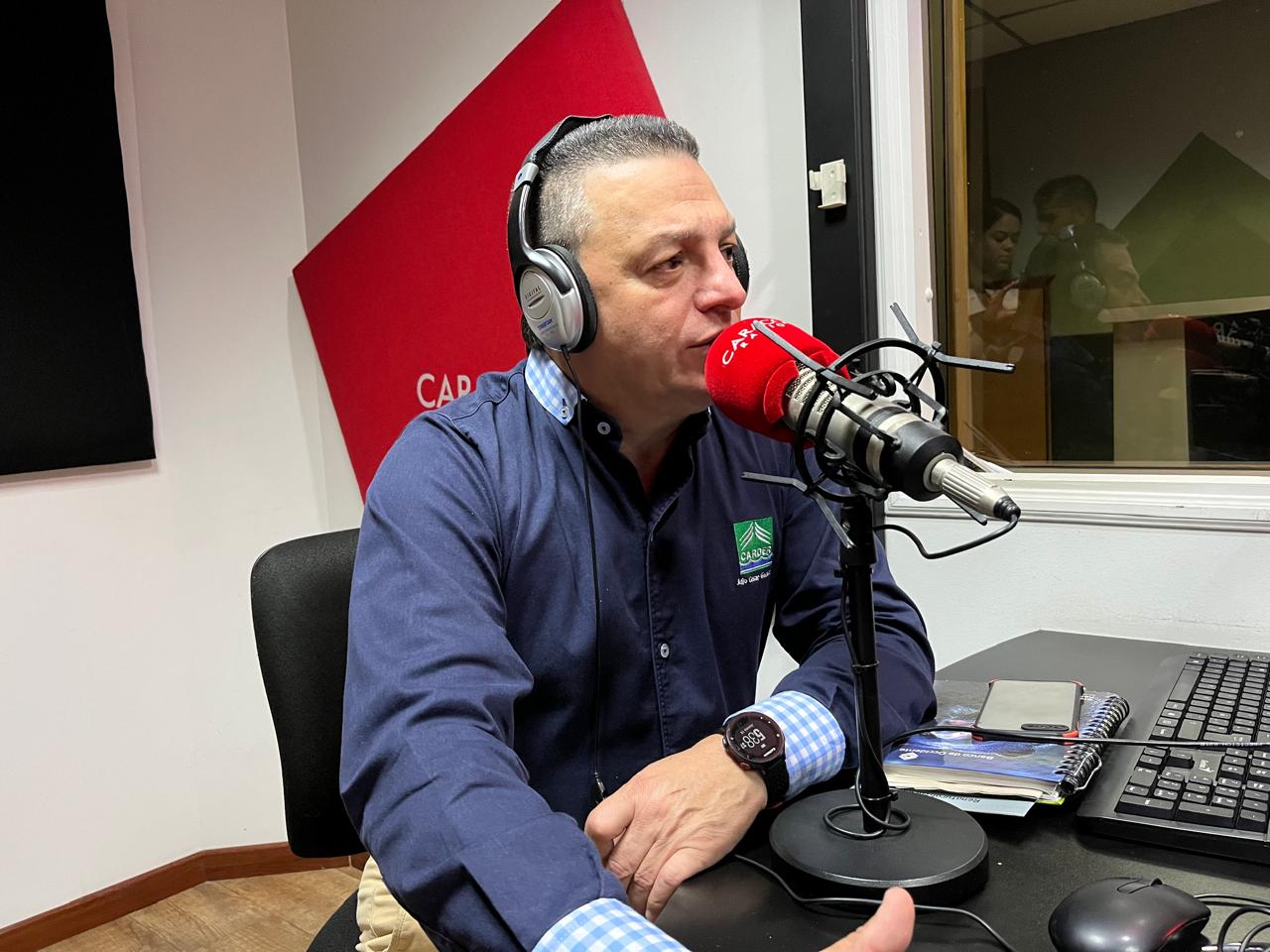 Foto: Julio César Gómez, director Carder - (archivo)