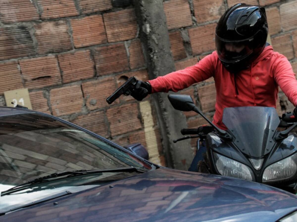Más de 12.000 atracos en motocicleta se denunciaron en 2017