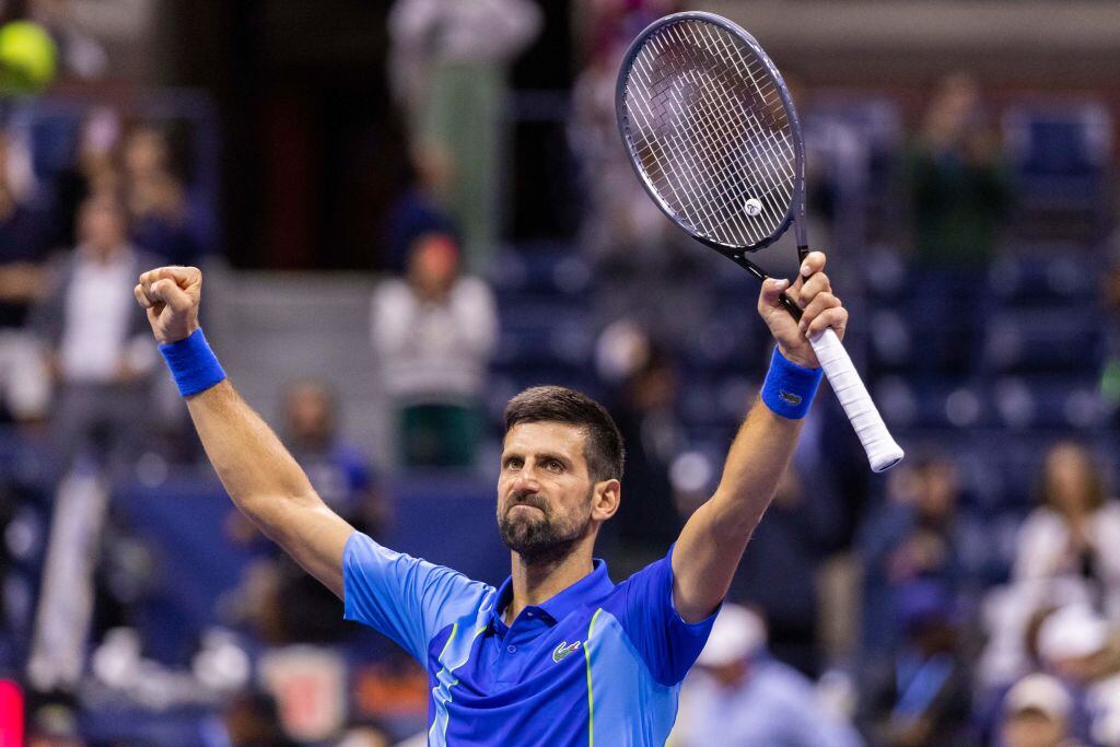 Novak Djokovic en el US Open 2023 (Photo by COREY SIPKIN/AFP via Getty Images)