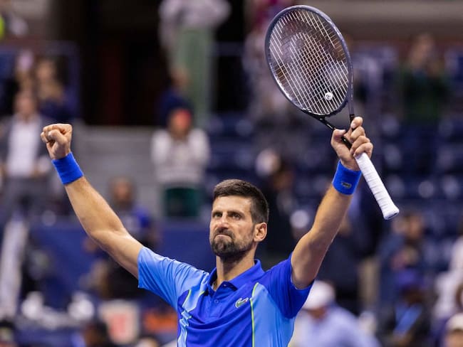 Novak Djokovic en el US Open 2023 (Photo by COREY SIPKIN/AFP via Getty Images)