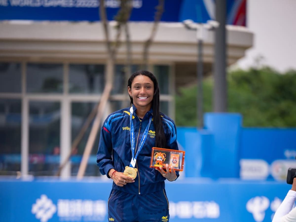 Patinadora bolivarense María Fernanda Timms obtuvo dos medallas de oro en China
