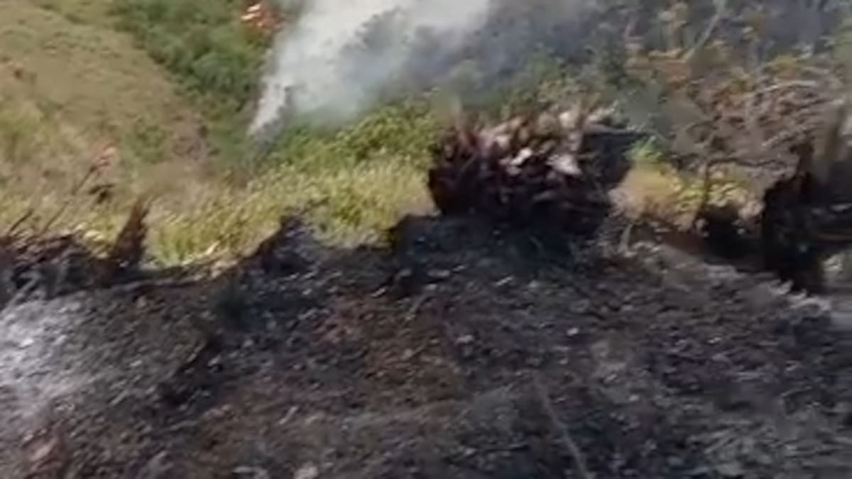 Más de cincuenta hectáreas arrasadas por las llamas en zona rural de Puerres