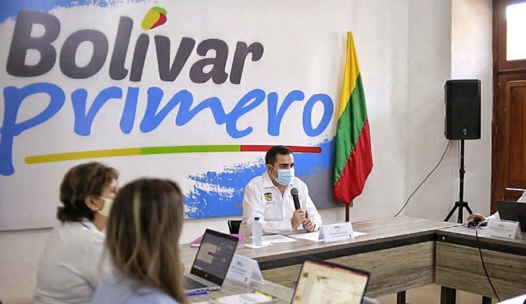 Vicente Blel, gobernador de Bolívar