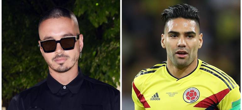 J Balvin y Falcao